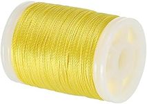 PATIKIL Archery Bow String Serving Thread 120 Yard/110M, 0.3" Dia Bowstring Thread for Tying Peep Sight Nock Compound Recurve Bow, Yellow