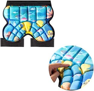 Life Bravo Butt Pads for Skating, 25 mm Thick Bum Protector for Kids (3-7 Years Old) Lightweight, Anti Slip Blue Snowboard Padded Pants, Hip Pads for Ice Skating Ski Skiing Skateboarding Cycling