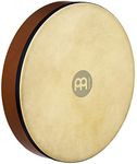 Meinl Percussion HD14AB 14-Inch Rubber Wood Hand Drum with Goat Skin Head, African Brown