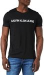 Calvin Klein Jeans Men's Institutional T-Shirt, Black, XS