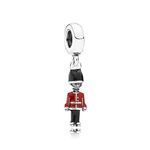 ZHANGCHEN 925 Sterling Silver Bead Toy Soldier Pendant Charm Fit Fashion Women Pan Bracelet Bangle Gift DIY Jewelry