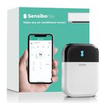 Sensibo Sky, Smart Wireless Air Conditioner Controller. Quick & Easy DIY Installation. Maintains Comfort with Energy Efficient. Automatic Wifi Thermostat Control App. Google, Alexa and Siri Compatible