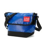 Manhattan Portage Vinyl Messenger Bag (XXS) Ver 2 With Spacious Compartment And Interior Zip Pocket Water Proof, Navy, XXS