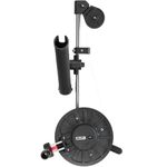 Scotty #1060 Depthking Manual Downrigger, Display Packed w/Rod Holder, BLACK, Medium