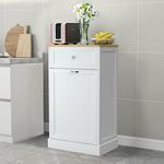 GAZHOME Tilt Out Trash Cabinet, Woo