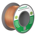 BINNEKER 26 AWG Magnet Wire - Enameled Copper Wire - Enameled Magnet Winding Wire - 4 oz - 0.0157" Diameter 1 Spool Coil Natural Temperature Rating 155℃ Widely Used for Transformers Inductors