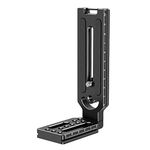 DSLR L Bracket Horizontal Vertical Camera Mount Tripod Quick Release Plate Compatible with Arca Swiss