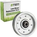 8TEN Heavy Duty Flat Idler Pulley for Cub Cadet MTD 1180 1515 1800 2150 GT180 GT2042 GT2542 LT2042 LT1045 756-0627D