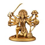 Artarium Hanuman | Hanuman murti | Hanuman Idol car Dashboard | Hanuman ji car Dashboard | car Dashboard Idol | Murti Statue for Gift (4.33 Inch) (Panchmukhi Hanuman Sitting)