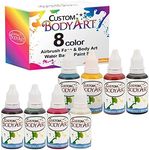 Custom Body Art 1-oz 8 Color Primar