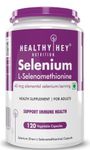 HealthyHey Nutrition Selenium 40mcg, 120 Capsules | Immune Support & Superior Absorption | Non-GMO