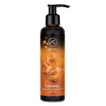 Caramel Sensual Massage Oil for Couple 200 ml - Edible & Kissable Massage Oil - Blend of Almond and Grapeseed Oils - Body Oil for Him & Her - for Couples - Romantic Gift - Relaxing Massage Oil