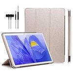 YOTOPT 10 Inch Tablet, Dual SIM Card, Android Tablet PC, 4GB RAM, 64GB ROM(256GB Expansion), 6000 mAh, Tablet with Black/Gold Case(Unable to select case colour), WIFI, Bluetooth, Videochat (Gold)