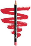 NYX PROFESSIONAL MAKEUP Slim Lip Pencil, Long-Lasting Creamy Lip Liner - Hot Red