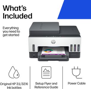 HP Smart Tank 7605 Wireless All-in-One Printer – High-Yield Ink