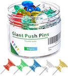 60 PCS Gaint Push Pins, 1 Inch, Jum