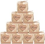 Jucoan 150 Pack Rustic Kraft Paper 