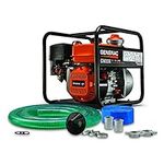 Generac 7732 2-Inch Water Pump with Hose Kit - Powerful 208cc Engine, High Flow Rate of 158 GPM, Easy Priming, Durable Frame, Extended Runtime Fuel Tank - Ideal for Reliable Water Removal