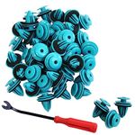 150 Pcs Car Trim Door Panel Retainer Push Fastener Clips Door Trim Clips Replacement for Toyota Corolla Camry Sequoia Tundra Tacoma 90467-10188 including Fastener Remover