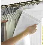 "SRC" 90" width x 90" drop, Blackout Thermal Curtain Lining. ***Now Includes 25 Curtain Hooks ***