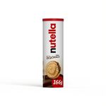 Nutella Chocolate Biscuits, Snacks, Party Food, Crunchy Biscuits with Creamy Nutella Spread Tube of 12 Biscuits, 166g