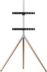 One for All Universal Tripod TV Stand – Screen Size 32-65”- LCD/LED/Plasma/OLED/QLED TVs – 360° Swivel and Height Adjustable – VESA 400x400 – Elegant Design - WM7472