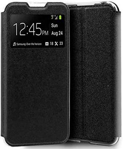 Tumundosmartphone Flip Case with Window for TCL 20 SE Black