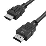 Zebronics -Haa3020C (3 Meter) Hdmi Cable, Supports Arc & Cec Extension Which Supports Upto 32 Audio Channels,Compatible With Hdmi-Enabled Devices Like Tvs, Displays, Computers, Playstation, Black