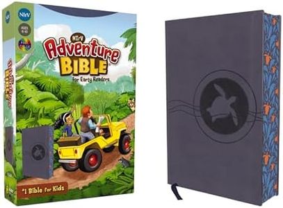 NIrV, Adventure Bible for Early Readers, Leathersoft, Blue, Full Color