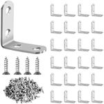 24 Pcs L Bracket Corner Brace MONKI