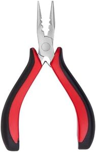 SIVOTE Nano Ring Plier with Grip, 3 Holes Mini Plier For Micro Nano Ring Hair Extensions