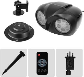 Binocular LED Snowflake Projector – Outdoor Holiday Light Display