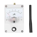 RF Signal Level Meter Dial Type 100K‑1000MHz Field Strength Indicator Meter with Antenna Suitable for Radio Antenna Radiation