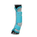 Shires Arma Fly Turnout Socks - Teal Cob