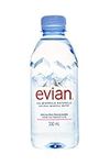 Evian Natural Mineral Water Bottles