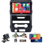 for Ford F150 Radio Upgrade 2013 2014,Android Stereo Navigation Replacement,QLED Touch Screen,8 core CPU,Support Carplay and Android Auto,Free Camera