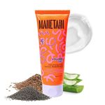 MANETAIN Volume Gel 100ml | Volumizing Curl Enhancer with Aloe Vera, Flaxseed & Agave | Medium Hold, Anti-Frizz, Moisturizing Styling Gel for Curly & Wavy Hair | CG Method Friendly |