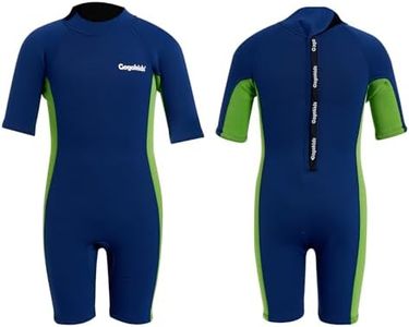 Gogokids Kids Wetsuit for Boys Girls, 2.5mm Back Zipper Diving Suits