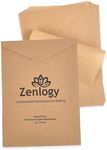 Zenlogy 9x13 Parchment Paper (100 sheets) - Unbleached, High Heat, Non-stick, Pre-cut Baking Paper for Quarter Sheet Pans - Great for Baking, Roasting, Wrapping, Dehydrator, and so much more