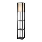 Adesso 3193-01 Titan Tall Shelf Floor Lamp by Adesso