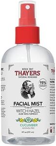 Thayers Alcohol-Free Witch Hazel Facial Mist Toner with Aloe Vera, Cucumber, Soothing and Hydrating, For All Skin Types, 8 oz