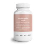 Hey Nutrition Ashwagandha Complex 9000mg Supplement - High Strength KSM-66 - Boosts Mood & Energy - Reduces Stress - UK Manufactured - All Natural, Non-GMO - 60 Vegan Capsules