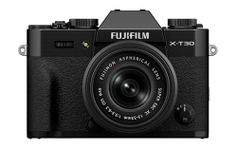 FUJIFILM X-T30 III Mirrorless Camera Body, w/ XC13-33mmF3.5-6.3 OIS Lens Kit, Black