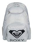 Roxy Women's Shadow SWELL Solid Logo Backpack, Heritage Heather, One Size