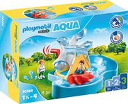 PLAYMOBIL 1.2.3 Aqua Water Wheel Carousel Small