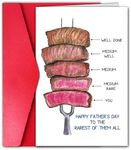 CGBRspacex Rarest of Them All Fathers Day Card, Funny Father’s Day Card for Dad Husband, Fathers Day Card from Daughter or Son (Rarest)