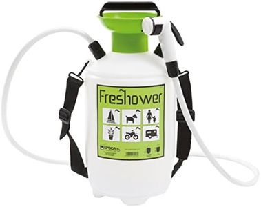 Epocaspa Freshower 7 8311.S00 - Ducha portátil plástico, 7L, color transparente, verde y negro