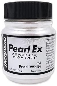 Jacquard JAC-JPX1651 JAC Pearl-EX 21gm Pearl White Powdered Pigments