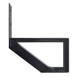 Pylex 16031 Collection 11-Pylex 1-Step Aluminium Stair Riser, Black