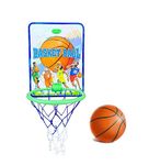 myhoodwink® Basket Ball for Kids Toys for Boys and Girls Kids Basketball Set with Hanging Board, Ring Net, Ball Indoor and Outdoor Games Birthday & Return Gift Set